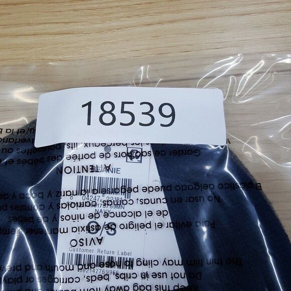 ALFANI 2-PACK Mens Beanie Hat Gray Blue Ribbed Stretch Knit - Picture 5 of 5